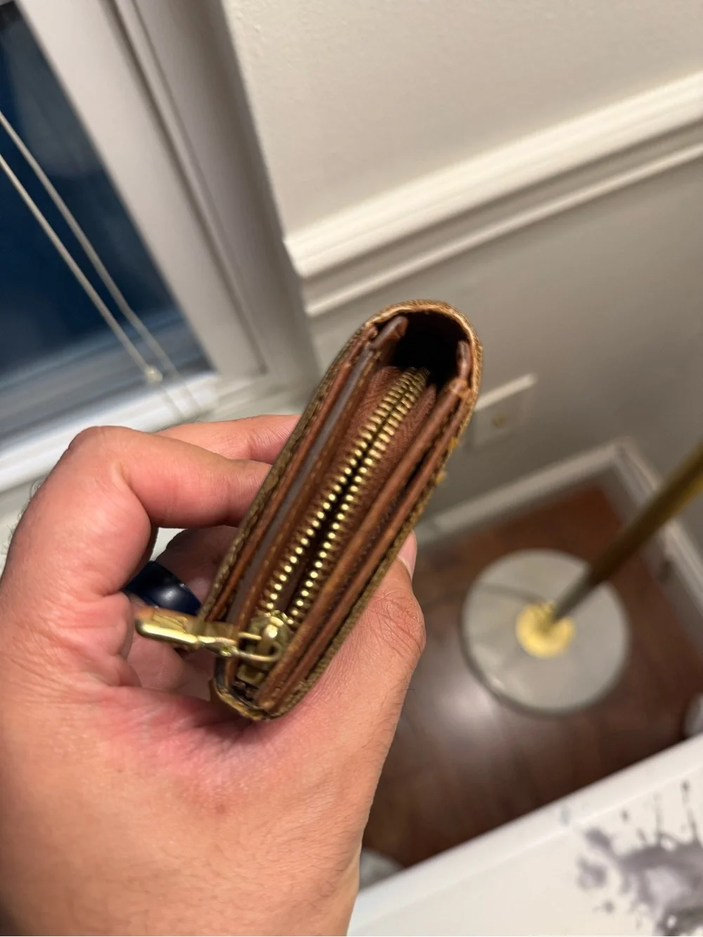 Louis Vuitton Monogram Porte-Monnaie Billets Tresor Wallet CT1058